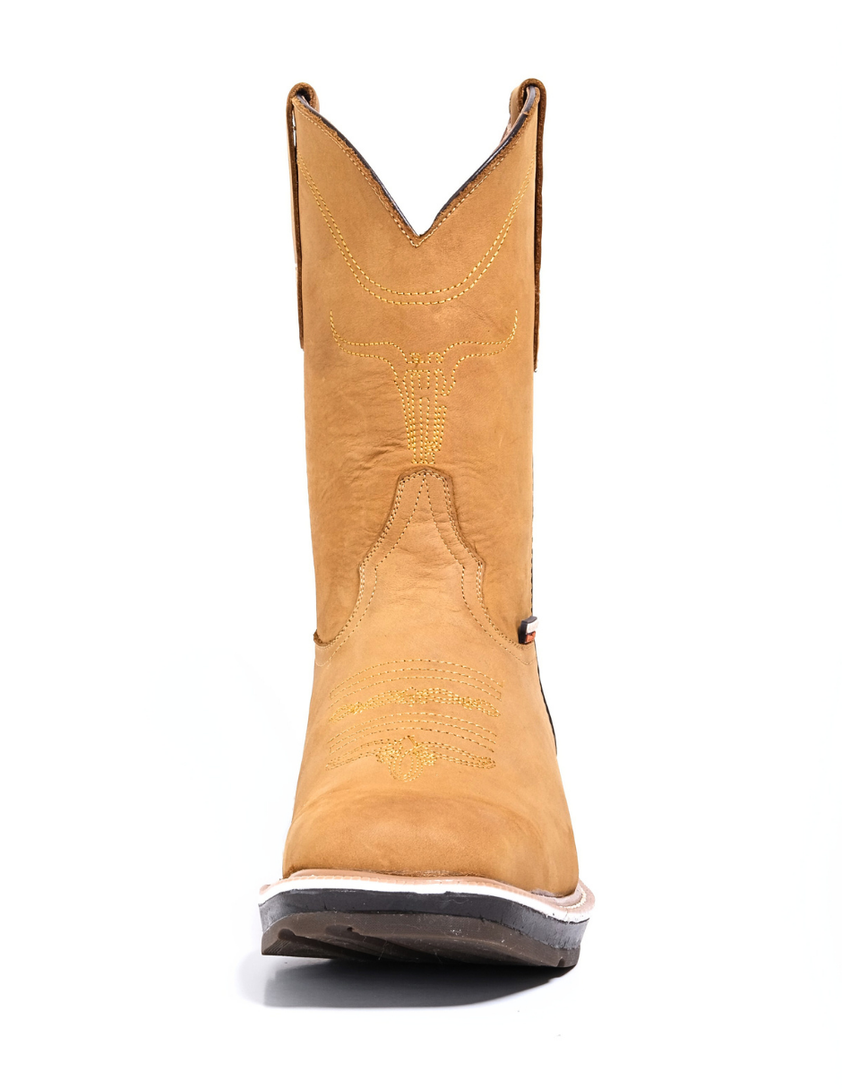 Bota Vaquera Estilo 101 Camel