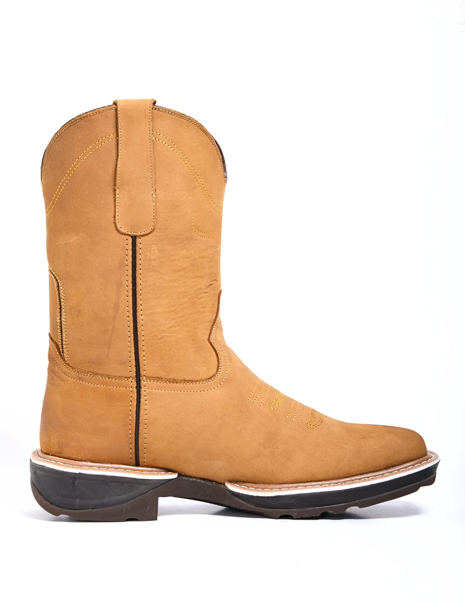 Bota Vaquera Estilo 101 Camel