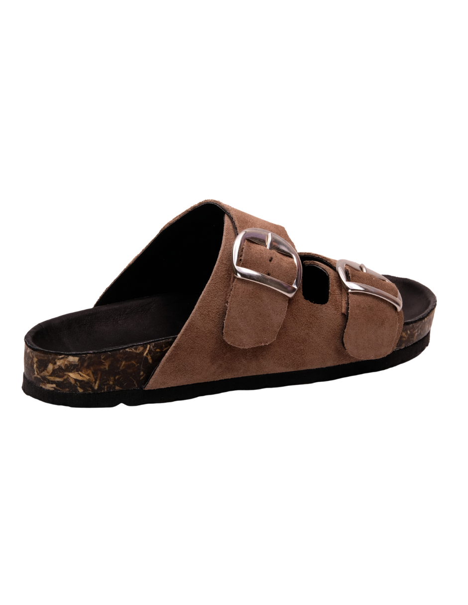Sandalia Mule Gamuza
