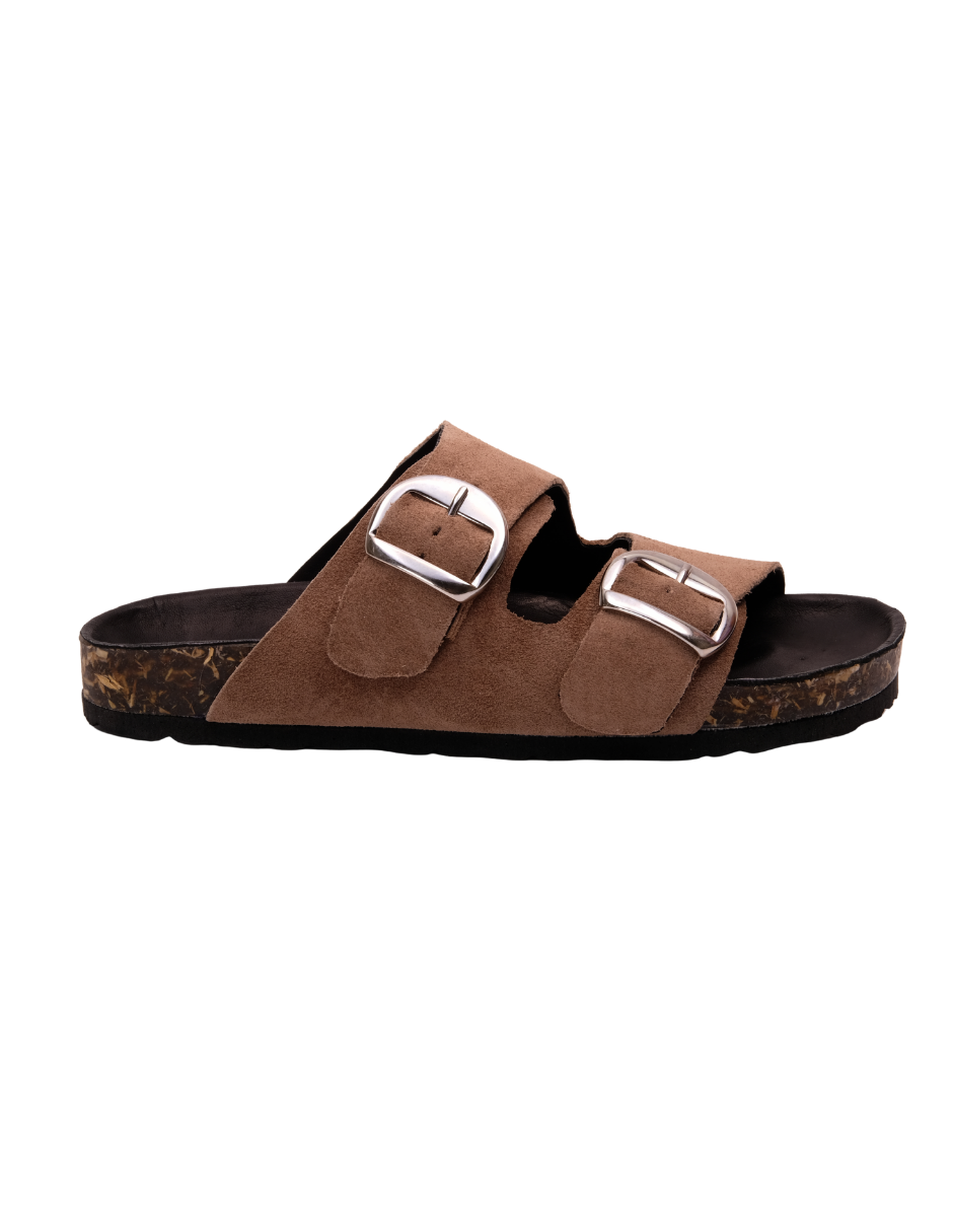 Sandalia Mule Gamuza