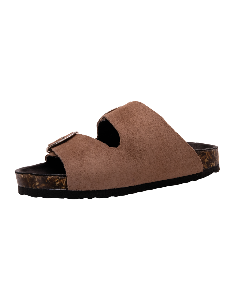 Sandalia Mule Gamuza