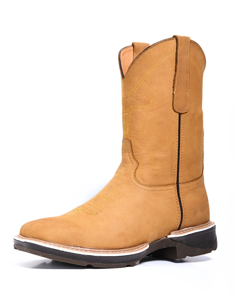 Bota Vaquera Estilo 101 Camel