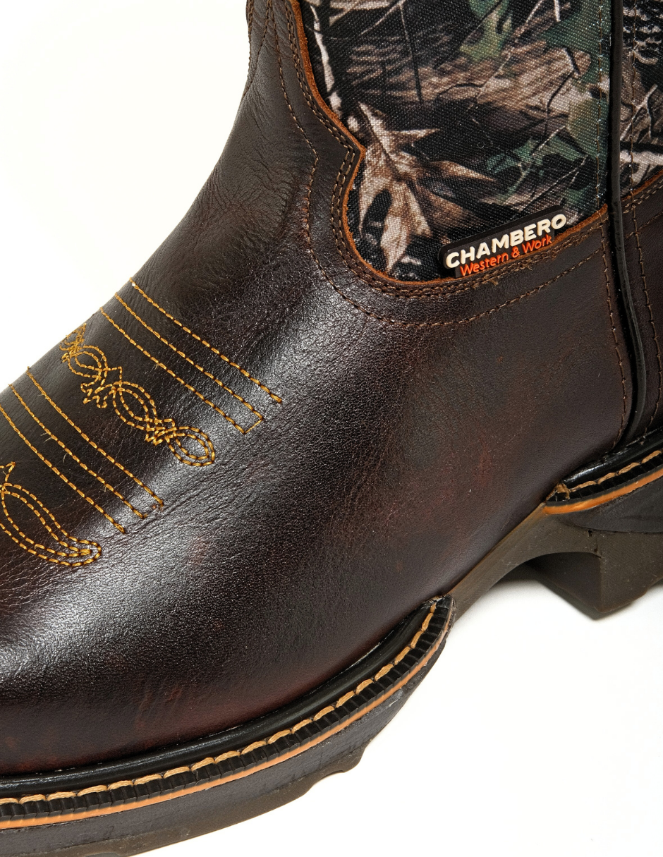 Bota Vaquera Estilo 202 Camuflaje