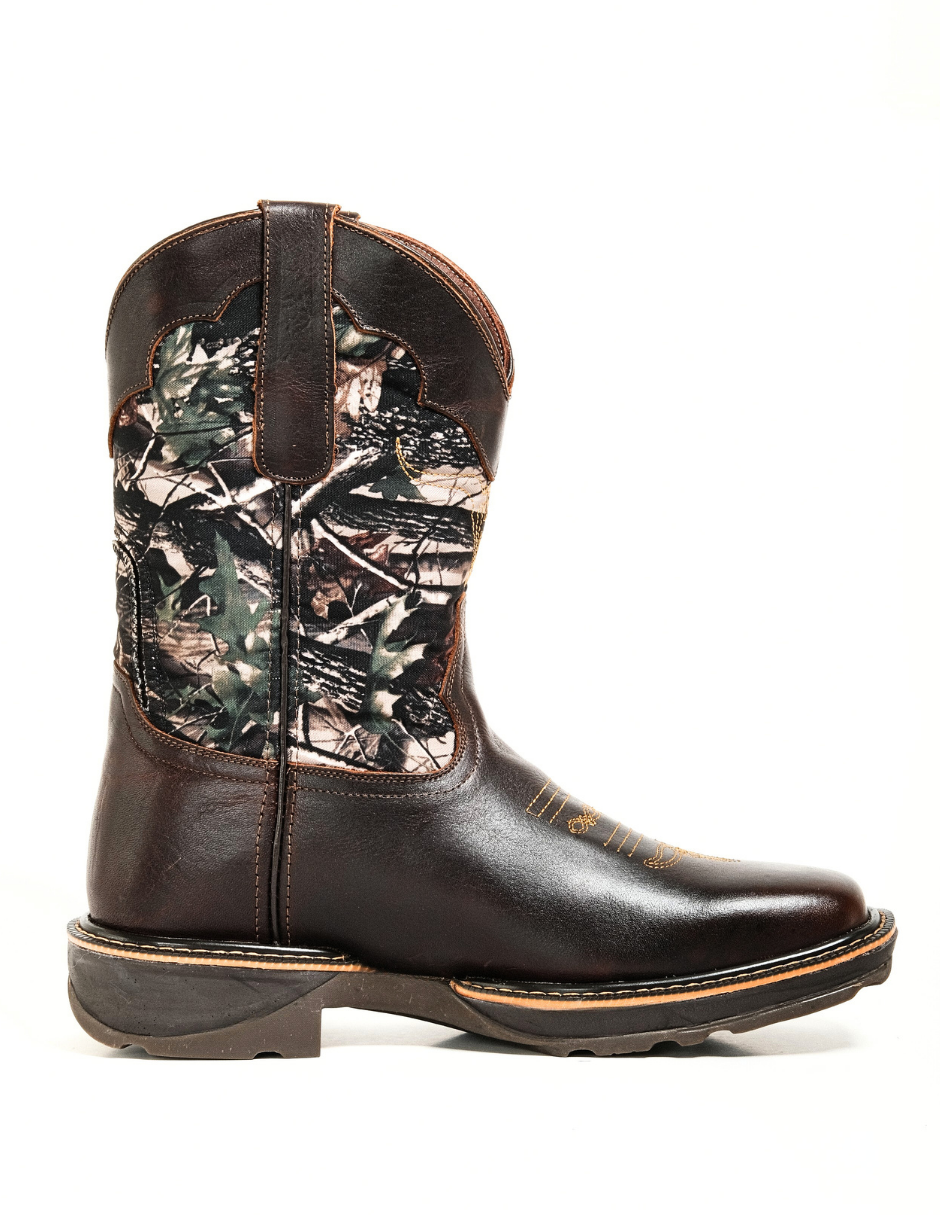 Bota Vaquera Estilo 202 Camuflaje